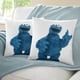 thumbnail image 3 of Monstruo de las Galletas Fundas de almohada de terciopelo con tema, regalos de funda de almohada, decoración para el hogar, cojín de lanzar, regalo de cumpleaños para fans y parejas. 60cm x 60cm., 3 of 6