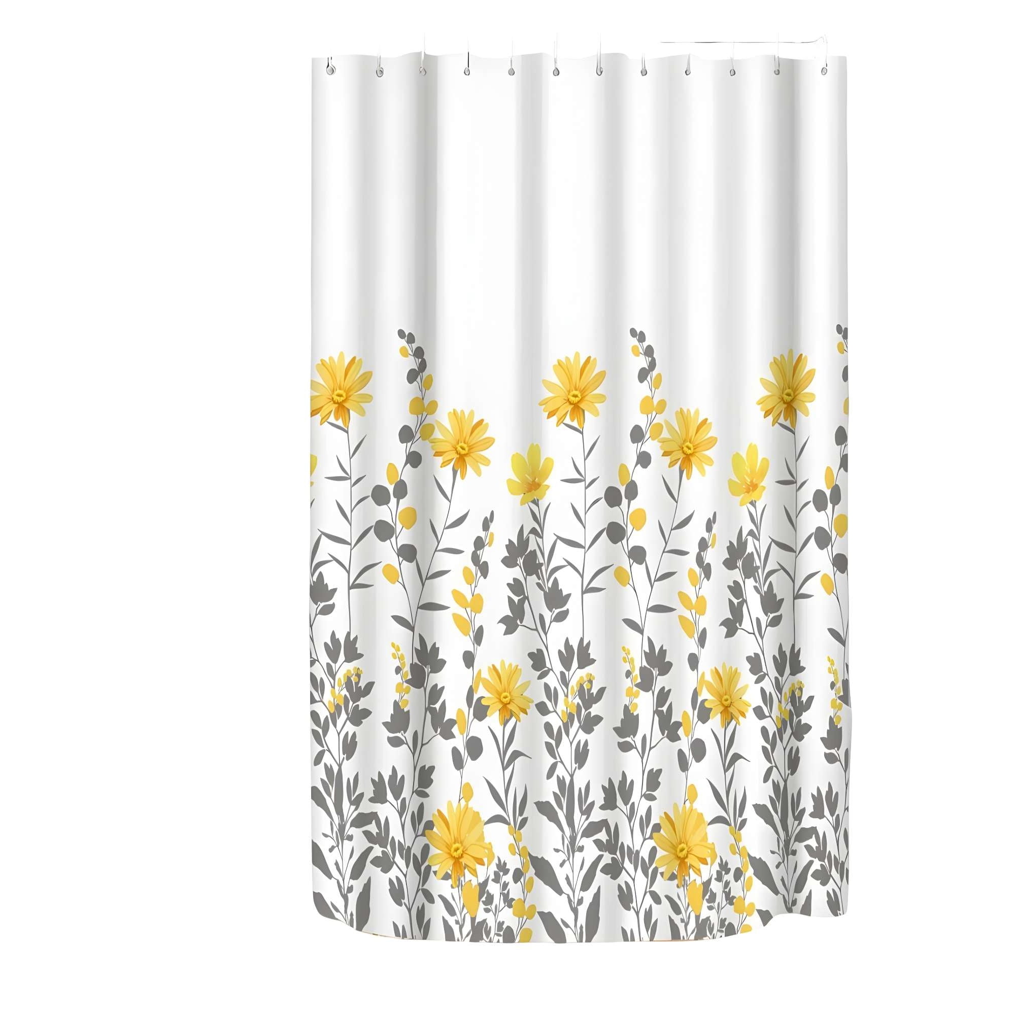 Genérico - Cortina Para Baño Mas Forro De Ducha V7