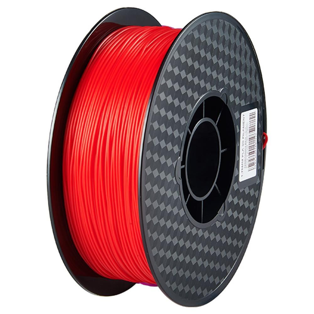 Smaffox - Filamento Impresora 3d 1 Kilo Pla 335mt 1,75 Mm - Rojo