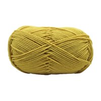 Bothyi - Hilo De Ganchillo Hilo De Lana Para Tejer Leche Para Proyectos De Ganchillo Guantes Principiantes Amarillo Claro