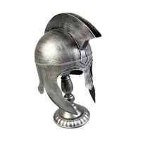 Magideal - Casco De Paladín Romano, Casco De Caballero Medieval, Cómodo Accesorio De Cosplay, Accesorios De Disfraz Para Fiesta De Espectáculo, Disfraces De Plata