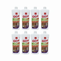 Pack 8 Limpiador Y Abrillantador 2 En 1 Excell 900Ml Pisos Flotante