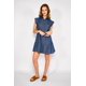 thumbnail image 4 of Vestido Corto Denim Eloísa Azul azul XL, 4 of 5