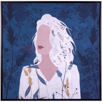 Mallorca - Cuadro Decorativo Isidora Blue 80 X 80