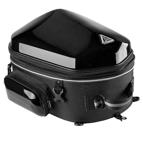 Maleta Top Case Impermeable Expandible Para Motocicleta Motowolf 0705B