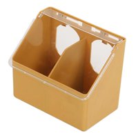 Ioensy - Caja De Jaula Colgante De Dos Agujeros Para Palomas, Alimentador Para Palomas, Jaula Para Periquitos