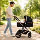 thumbnail image 5 of Coche Travel System color Oro y Negro Pikaboo, 5 of 6