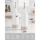 thumbnail image 4 of Botellas famiware de cerámica 473 ml, pack de 2, color blanco, 4 of 7