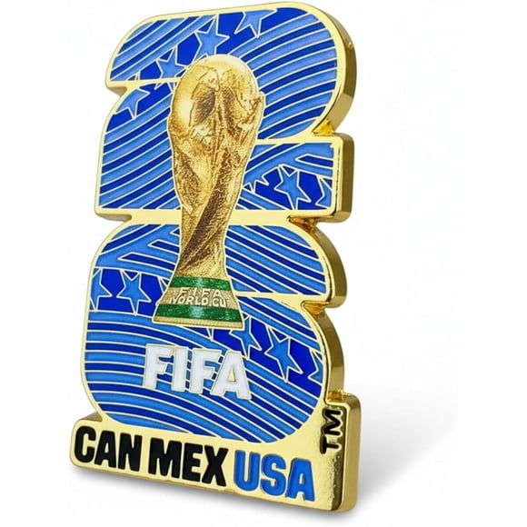 Pin Oficial World Cup 2026 Coleccionable 1 5in Usa Can Mex