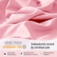 thumbnail image 5 of Juego de sábanas LuxClub King Baby Pink de 4 piezas con bolsillos profundos, más de 40 colores, 5 of 8