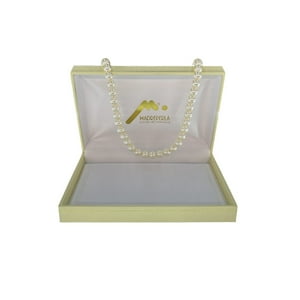 Collar De Perlas De Mallorca 45 Cm (8Mm) Enchapado En Oro