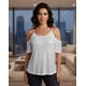 thumbnail image 2 of Blusa Mujer de Mangas Caídas con Lentejuelas Brillosas, 2 of 3