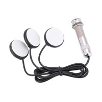 Bothyi - Pastilla Piezoeléctrica De Guitarra 3 En 1 Pastilla De Micrófono De Contacto Piezoeléctrico Para Ukelele Banjo