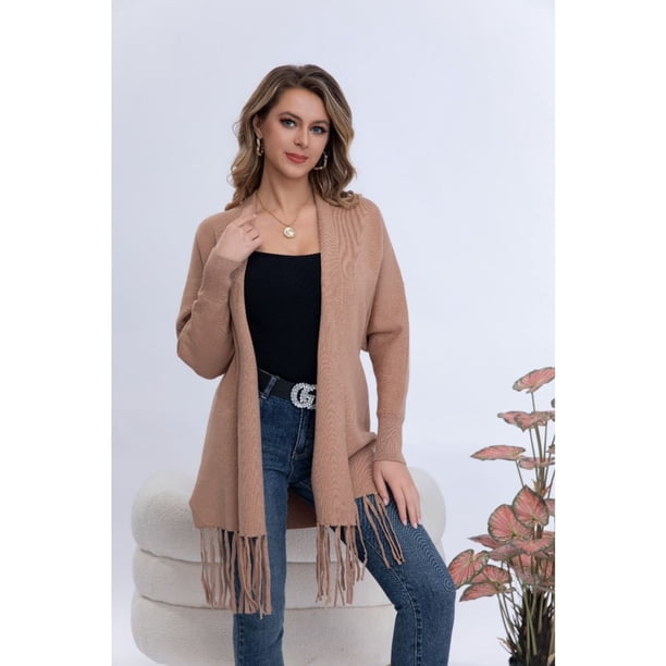 Tapado Mujer Semi Formal Casual Toda Temporada Colores 048
