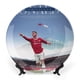 thumbnail image 1 of Cristiano Ronaldo Plato decorativo de porcelana fina (bone china), plato decorativo de cerámica para hogar, oficina, soporte de pared, platos decorativos para dormitorio 15 cm, 1 of 6