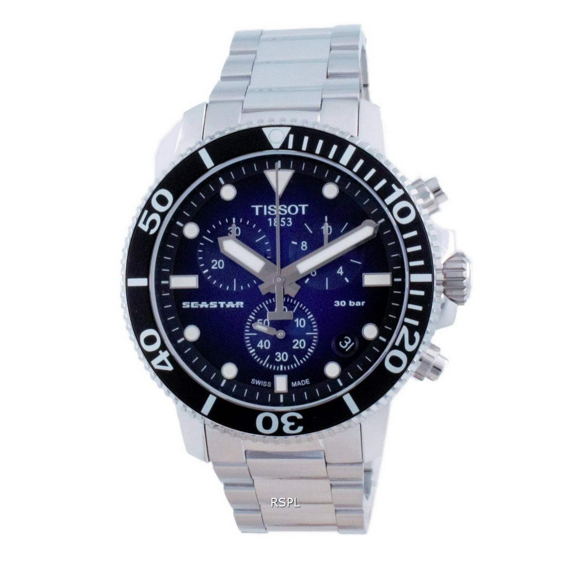 Reloj Tissot T-sport Seastar 1000 Chronograph Quartz Diver's T120.417.11.041.01 T1204171104101 300m Men's Watch