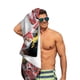 thumbnail image 5 of Meteoro Toalla de playa de secado rápido con diseño temático, regalo para mujeres y niñas, ideal para cumpleaños, fans, amantes de la música, uso en la playa o al aire libre, 78 × 160 cm, 5 of 6