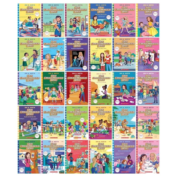 Set de libros La serie completa de The Baby-Sitters Club 1-30