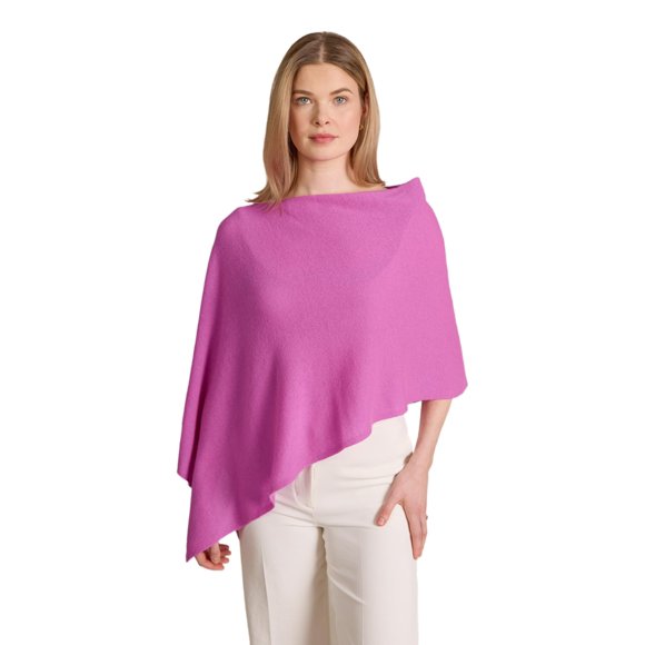 Poncho de Cachemir CLAUDIA NICHOLE 51/64 cm
