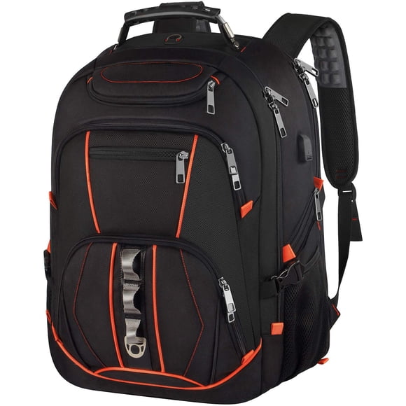 Mochila de viaje para portátil JCDOBEST extra grande de 18.4 pulgadas