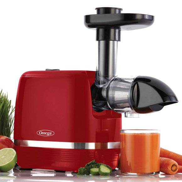 Exprimidor Omega H3000RED Cold Press 365 Slow 150 W rojo 1,5 L