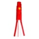 thumbnail image 1 of Windsock poliéster al aire libre jardín viento calcetín decoración 70cm china, 1 of 5