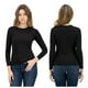 thumbnail image 2 of Camiseta Polar Fibra Bambu Dama Juvenil- Adulto, 2 of 3