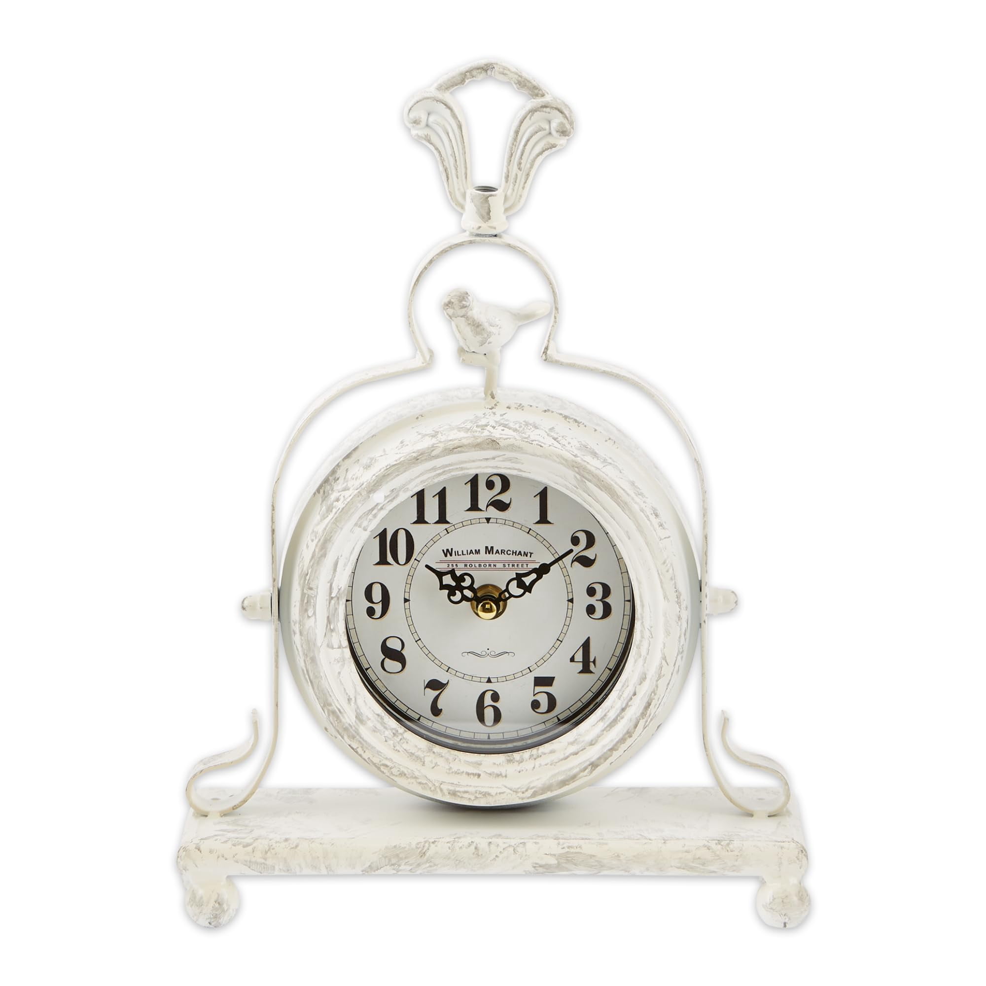 Reloj De Sobremesa Zingz & Thingz Decorativo Vintage 24x9x32 Cm