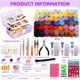 thumbnail image 2 of Kit de fieltro LOKUNN 311 piezas, 55 colores de lana, 2 of 7