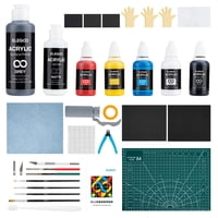 Kit De Pintura 3D Elegoo Multifuncional Para Modelos De Impresión 3D
