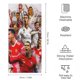 thumbnail image 2 of Cristiano Ronaldo-theme towel Featuring a unique design ideal gift for fans Perfect for daily washing, fitness, yoga, boxing, and sunbathing. Measures 35x73cm, 2 of 6
