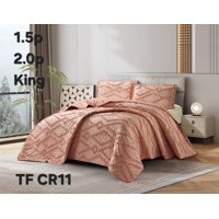 Aladdins Shop - Cobertor De Verano King Plumon Ligero Polialgodón Diseño Palo Rosa