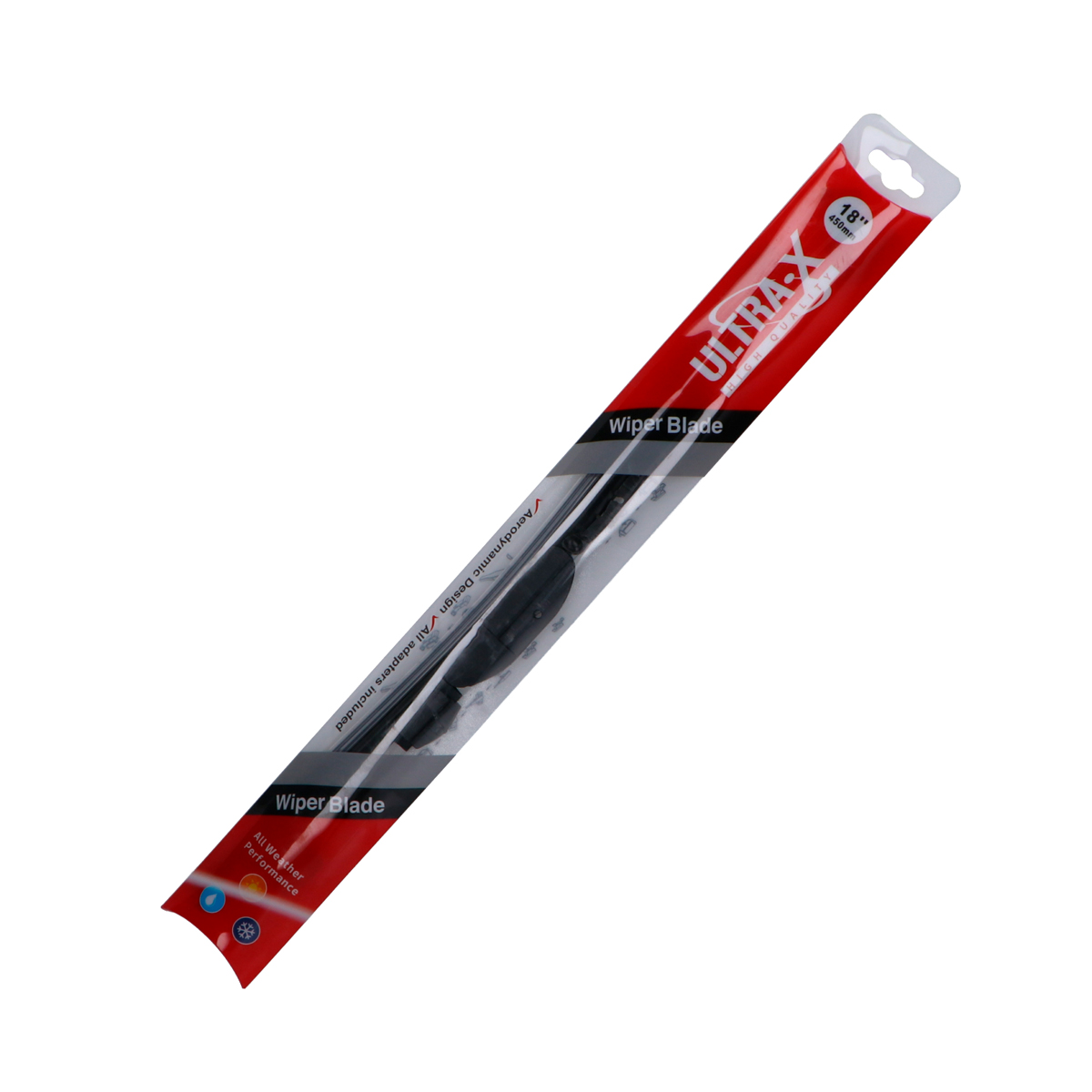 Ultra-X - Par Plumillas (2) Mod. Europea 18 Pu Lg. Grafitada 5 Adap.