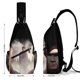 thumbnail image 2 of Sobrenatural Riñonera Bandolera con Estampado Integral para Hombres y Mujeres, Bolso Cruzado Gráfico de Tendencia, Mochila de Hombro Streetwear para Ciclismo y Deportes, Riñonera Versátil Casual, 2 of 6