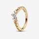 thumbnail image 1 of Anillo Tiara Regal Swirl Baño De Oro 14k 6, 1 of 5