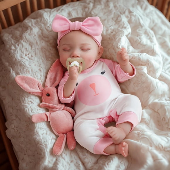 Muñeca Jizhi Reborn 30 cm Cuerpo Suave Realista