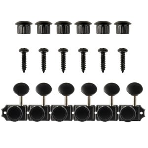 Magideal - Clavijas De Afinación De Guitarra, Perillas De Cabezales De Máquina, Accesorios De Guitarra De Afinación Suave, Clavijas De Afinación Vintage De 6L Pa