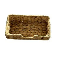 Magideal - Contenedores De Cestas Tejidas Cubierta De Caja De Pañuelos Elegante Cajas De Soporte De Papel Higiénico Organizador De Cestas De Papel Higiénico Para Rectangular