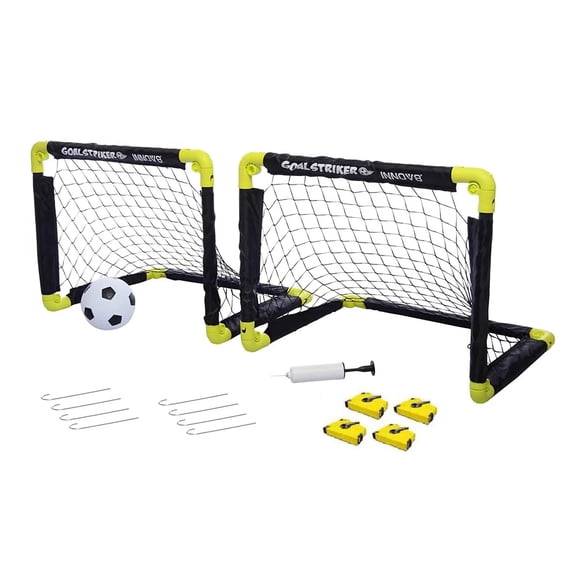 Set Arcos Fútbol Plegable y Marcadores De Cancha Retráctil