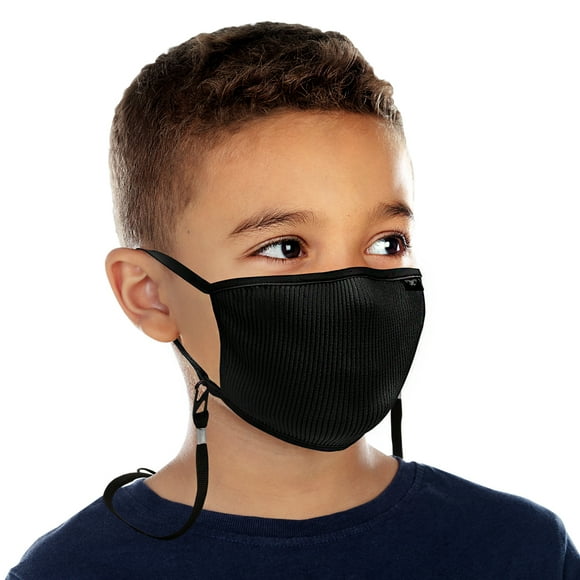Mascara Filtrante Lavable Niños Fu+ Black -xs Naroo Mask