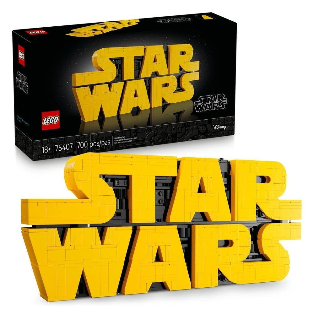 Set Lego Star Wars Logotipo De Star Wars Para Construir 700 Piezas