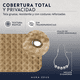 thumbnail image 5 of Cortina De Baño Impermeable Tela Ducha +12 Gancho Premium Aura Zeus beige, 5 of 10