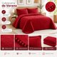 thumbnail image 5 of Cubrecama 2 Plazas En Relieve Con Pompones Decorativos, 5 of 6