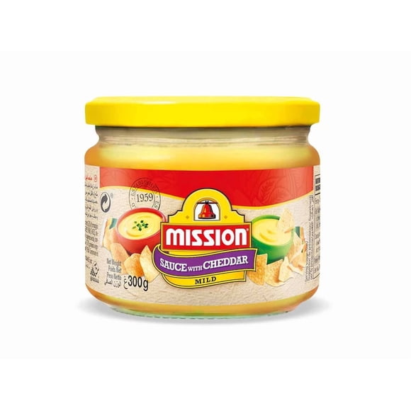Salsa de Queso Cheddar Mission 300 g
