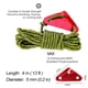 thumbnail image 2 of Cuerda tensora reflectante de 5 mm para tienda de campaña, paracord para lona, toldo, camping, 4 rollos de 15,8 m (52 pies), 2 of 5