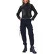 thumbnail image 2 of INSPIRE CHIC Chaqueta de Motociclista de Mezclilla Lavada con Cremallera para Mujer S Negro, 2 of 6