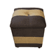 thumbnail image 1 of Pouf Baul Bicolor Felpa 40*33*45 Rimar, 1 of 5