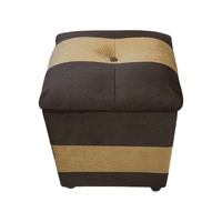 Muebles Rimar - Pouf Baul Bicolor Felpa 40*33*45 Rimar