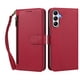 thumbnail image 1 of Funda Tipo Billetera para samsung galaxy A35 5G con Soporte y Bolsillo con Cierre Rojo, 1 of 1