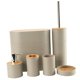 thumbnail image 5 of 6 Uds Accesorios De Ba?o Cepillo De Inodoro Portátil Para Dormitorio Hogar Granja Beige, 5 of 5